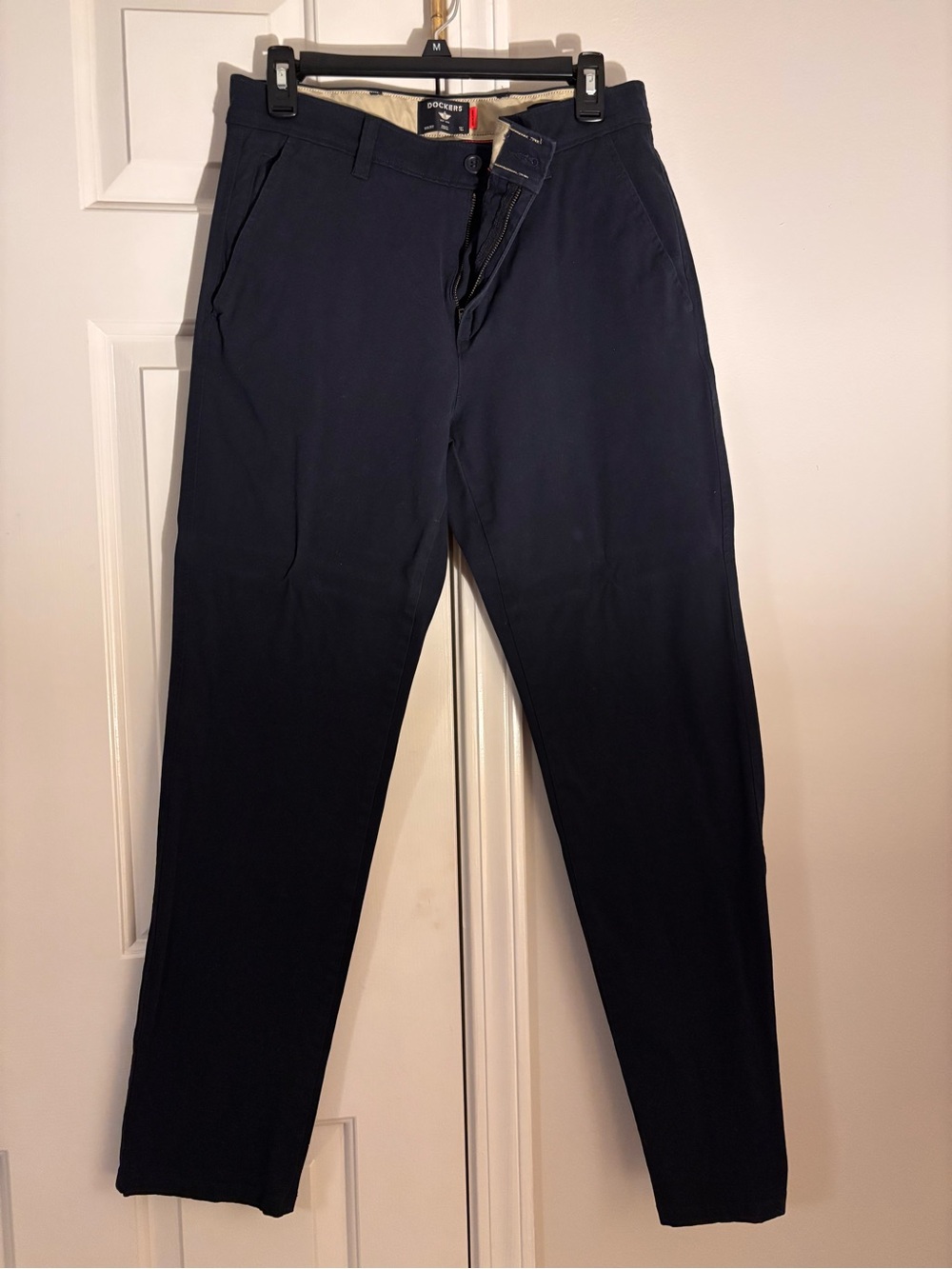 Dockers Navy Blue Men's Ultimate Chinos - Straight Leg- Size 30x32 Slim fit